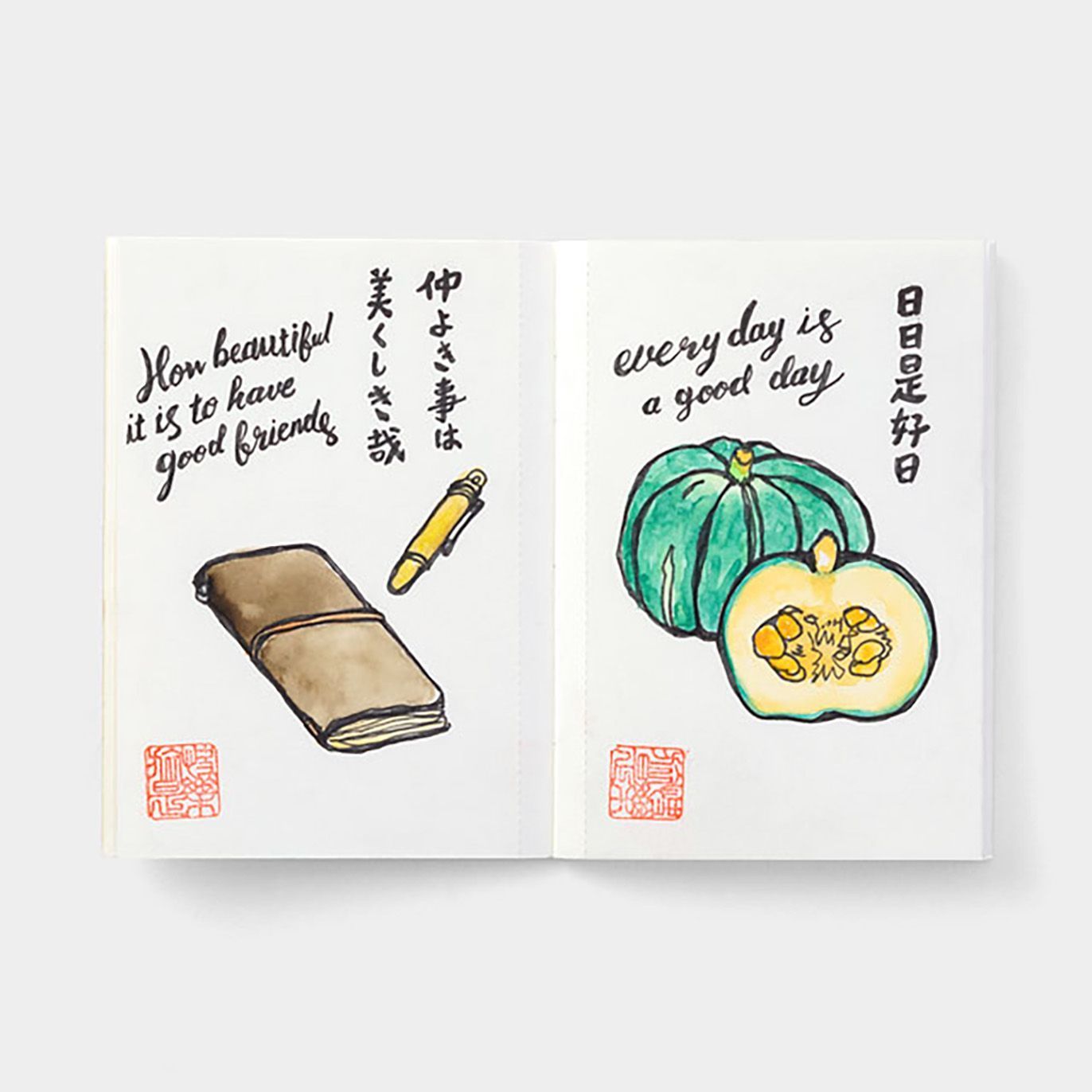 TRAVELER'S COMPANY | Notebook Passport 015 - Cuaderno Papel acuarela - Imagen 2