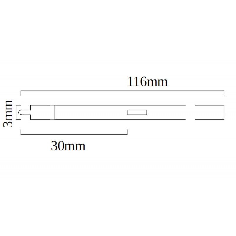 MARK'S | Recambio COL-RFL1-BK Tinta Aceite 0.5 mm - Negro - Imagen 2