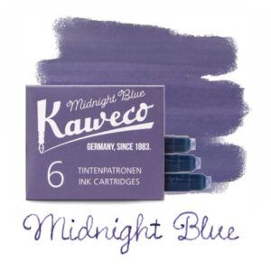 KAWECO | Caja 6 Cartuchos Tinta Midnight Blue - Azul Oscuro