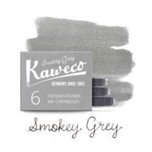 KAWECO | Caja 6 Cartuchos Tinta Smokey Grey - Gris