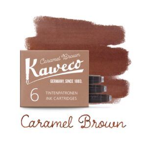 KAWECO | Caja 6 Cartuchos Tinta - Caramel Brown - Sepia