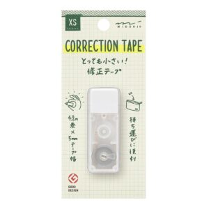 MIDORI | Cinta correctora XS - Blanco