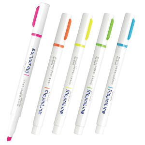 ZEBRA | Pack 5 Subrayadores JUSTFIT Mojini Line
