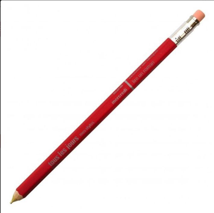 MARK'S Days | Portaminas con goma 0,5 mm - Rojo