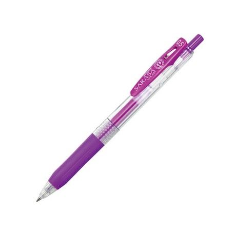 ZEBRA | Bolígrafo Gel 0.5 mm Sarasa Clip - Tinta Púrpura