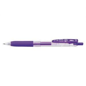 ZEBRA | Bolígrafo Gel 0.5 mm Sarasa Clip - Tinta Púrpura
