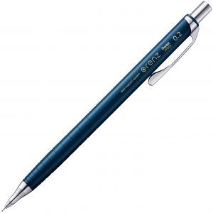 PENTEL | Portaminas 0.2 mm con borrador ORENZ - Azul Marino