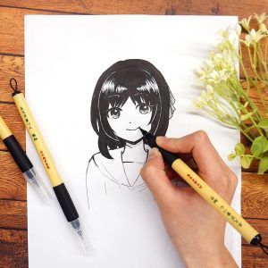 KURETAKE | Fude Pen BIMOJI Caligrafía - Brush Medio XT5