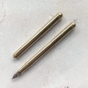 KAWECO | Pluma Estilográfica LILIPUT - Latón macizo