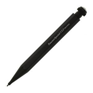 KAWECO | Portaminas 2.0 mm SPECIAL MINI Aluminio – Negro