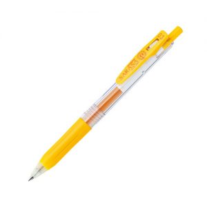 ZEBRA | Bolígrafo Gel 0.3 mm Sarasa Clip - Tinta Amarilla