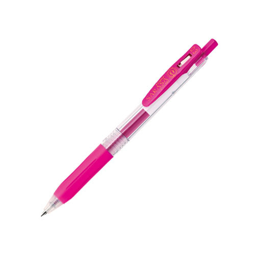 ZEBRA | Bolígrafo Gel 0.3 mm Sarasa Clip - Tinta Magenta