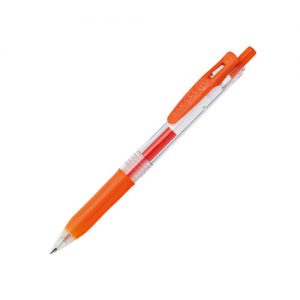 ZEBRA | Bolígrafo Gel 0.3 mm Sarasa Clip - Tinta Naranja Oscuro