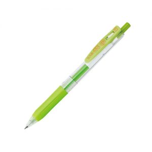 ZEBRA | Bolígrafo Gel 0.3 mm Sarasa Clip - Tinta Verde Claro