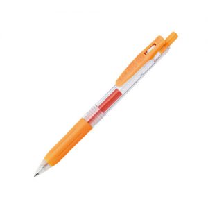 ZEBRA | Bolígrafo Gel 0.3 mm Sarasa Clip - Tinta Naranja