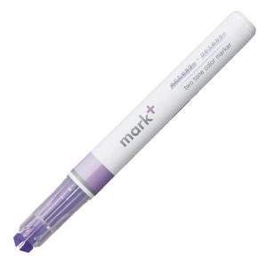 KOKUYO | Subrayador Doble Punta paralela Mark+ 2 tonos Violeta