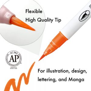KURETAKE | Pack 120 Real Brush Pens - ZIG Clean Color