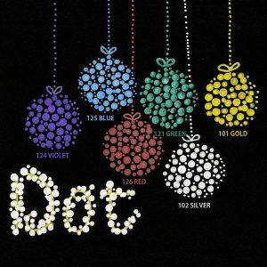 KURETAKE | Rotulador doble punta ZIG Clean Color DOT Metallic - Red