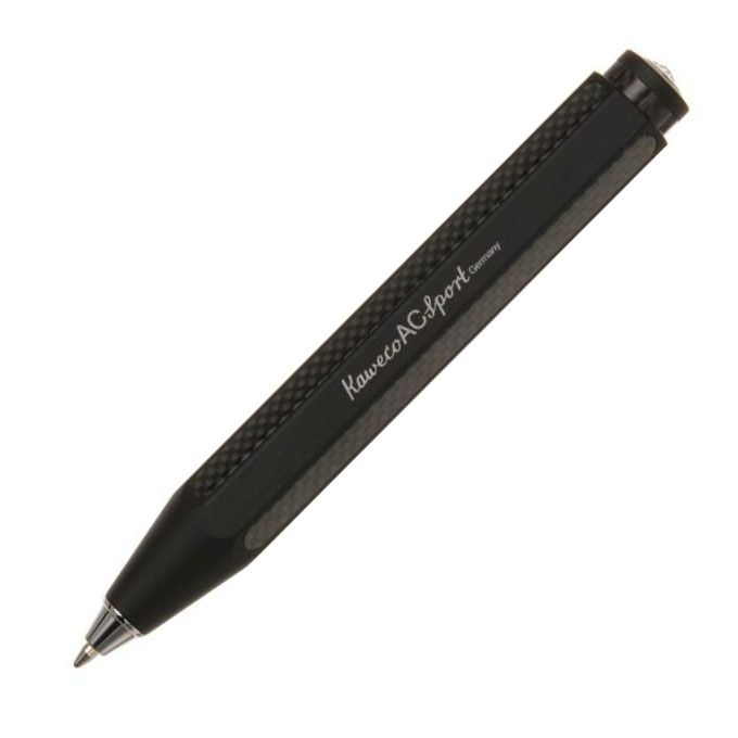 KAWECO | Bolígrafo 1.0 mm SPORT Aluminio Carbono - Negro