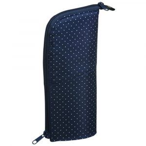 KOKUYO | Estuche Lapicero Vertical NEO CRITZ - Navy Dots