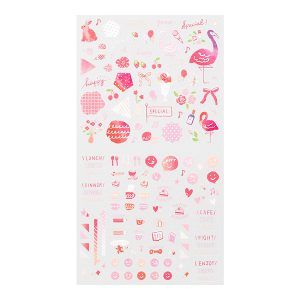 MIDORI | Pegatinas Sticker Collection 2558 - Color Pink