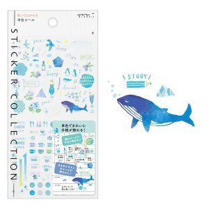MIDORI | Pegatinas Sticker Collection 2560 - Color Blue