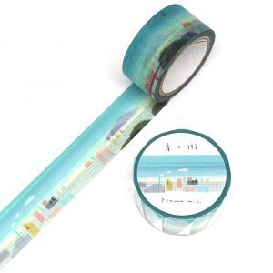 SAIEN | Masking Tape 20 mm x 7 m TAMURA - Blue City