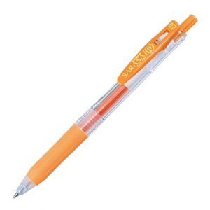 ZEBRA | Bolígrafo Gel 0.7 mm Sarasa Clip - Tinta Naranja