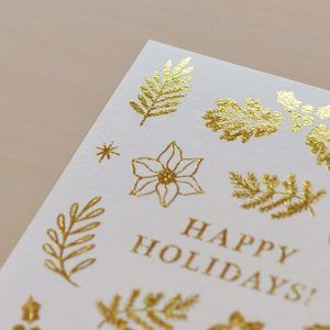 MU LIFESTYLE | Pegatinas transferibles foil (1 hoja) - Xmas 1001