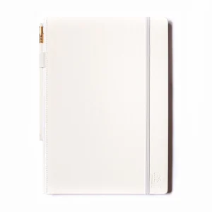 BLACKWING | Cuaderno Rayado A4 + Lápiz - Slate Pearl Blanco