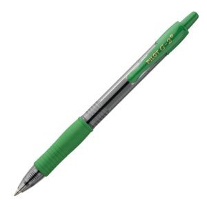 PILOT | Bolígrafo Gel 0.7 mm G-2 – Verde