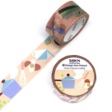 SAIEN | Masking Tape 20 mm x 5 m VALKOLA - Kitchen