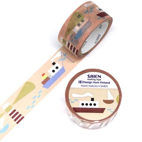 SAIEN | Masking Tape 20 mm x 5 m VALKOLA - Sea
