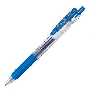 ZEBRA | Bolígrafo Gel 0.7 mm Sarasa Clip - Tinta Azul Cobalto