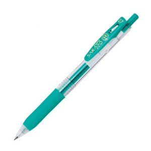 ZEBRA | Bolígrafo Gel 0.7 mm Sarasa Clip - Tinta Azul Turquesa