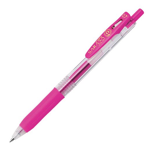 ZEBRA | Bolígrafo Gel 0.7 mm Sarasa Clip - Tinta Magenta