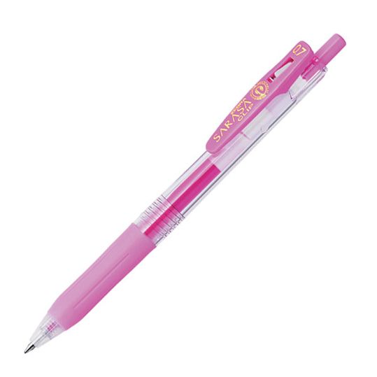 ZEBRA | Bolígrafo Gel 0.7 mm Sarasa Clip - Tinta Rosa Claro