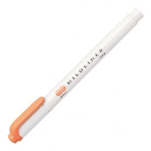 ZEBRA | Subrayador doble punta MILDLINER Soft - Apricot
