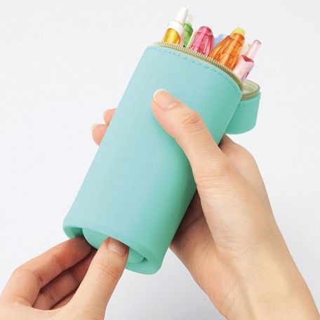 LIHIT LAB | Estuche Lapicero BLOOMIN STAND - Poppy Red - Imagen 5