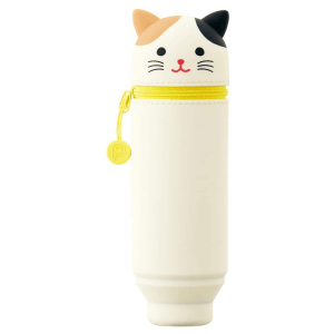 LIHIT LAB | Estuche vertical Grande PUNILABO - Tortoiseshell Cat