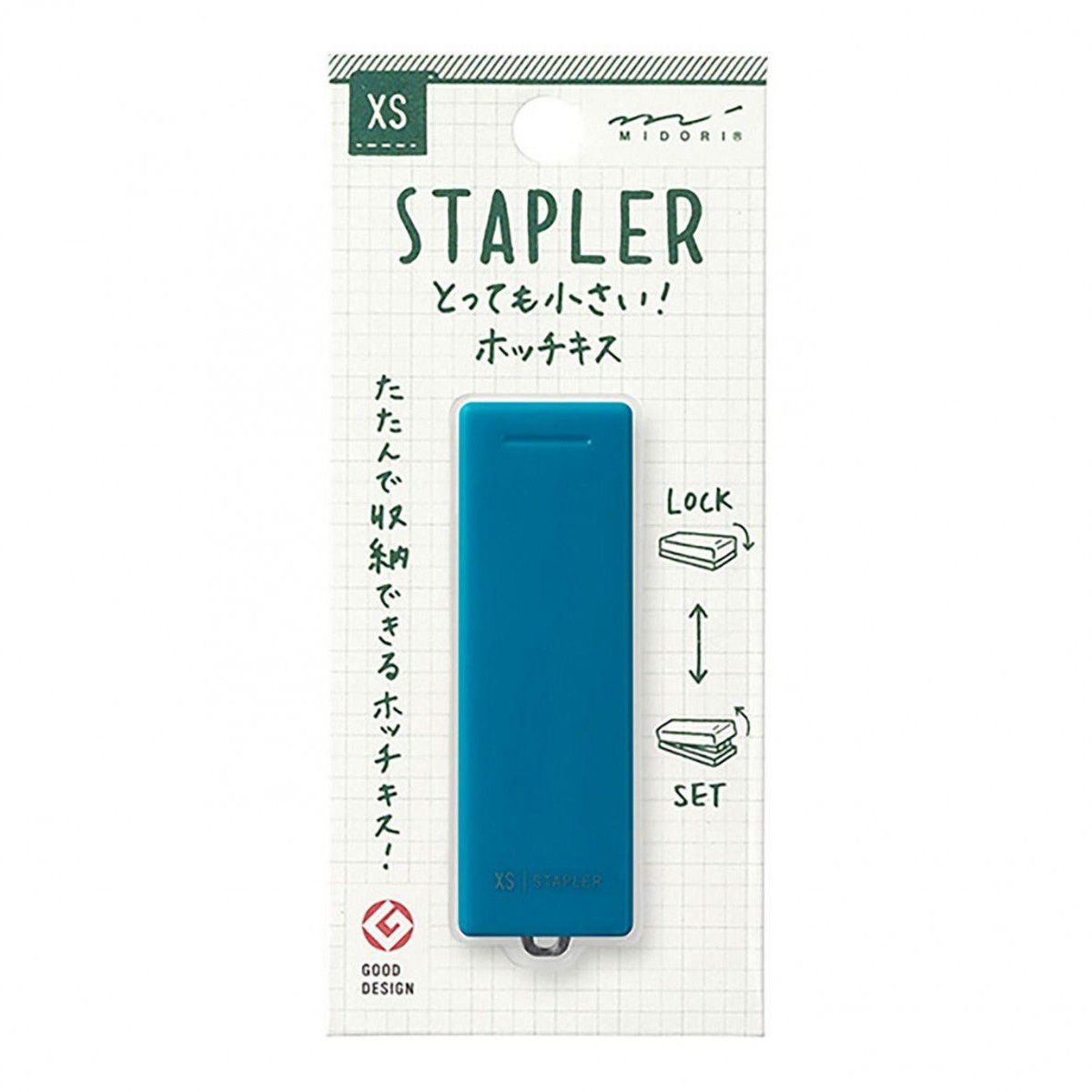 MIDORI | Grapadora Compacta XS - Azul
