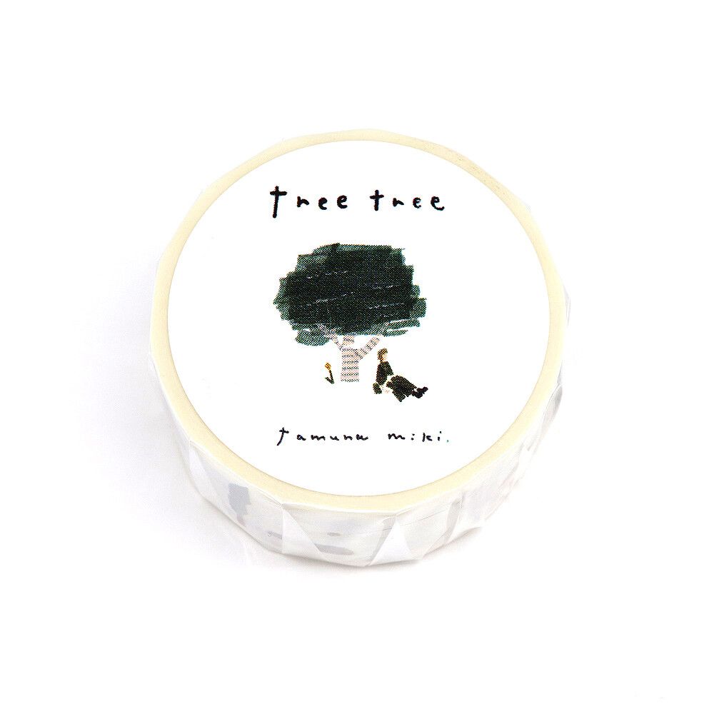 SAIEN | Masking Tape 20 mm x 7 m TAMURA - Tree Tree - Imagen 2