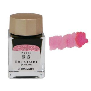 SAILOR | Tintero Vidrio 20 ml SHIKIORI - Rosa Sakura Mori
