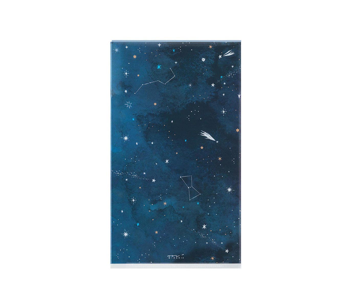 MIDORI | Archivador 3 fundas transparentes A5 Slim - Starry Sky - Imagen 2