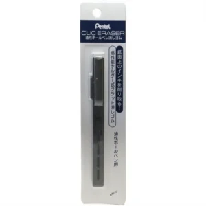 PENTEL | Goma de Borrar ZE33 para Bolígrafos - Clic Eraser