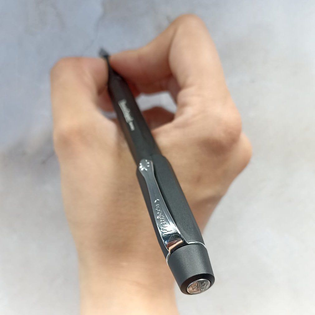 KAWECO | Pluma Estilográfica ORIGINAL 060 Aluminio - Black Chrome - Imagen 4