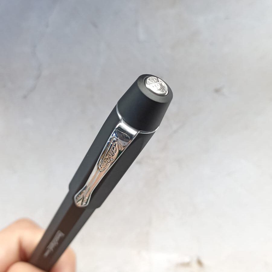 KAWECO | Pluma Estilográfica ORIGINAL 060 Aluminio - Black Chrome - Imagen 3