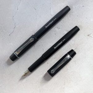 KAWECO | Pluma Estilográfica ORIGINAL 060 Aluminio - Black Chrome
