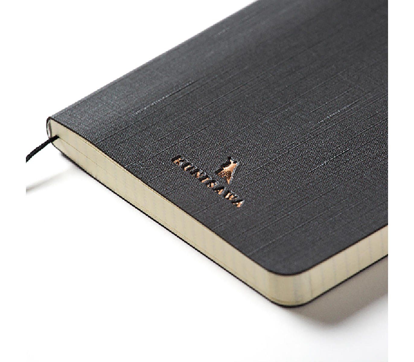 KUNISAWA | Cuaderno Cuadriculado A5 Slim FIND FLEX NOTE - Wine Red - Imagen 2