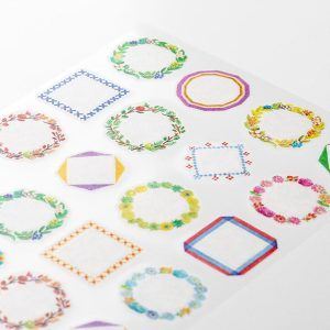 MIDORI | Pegatinas Stickers for Diary - Daily Records Frames